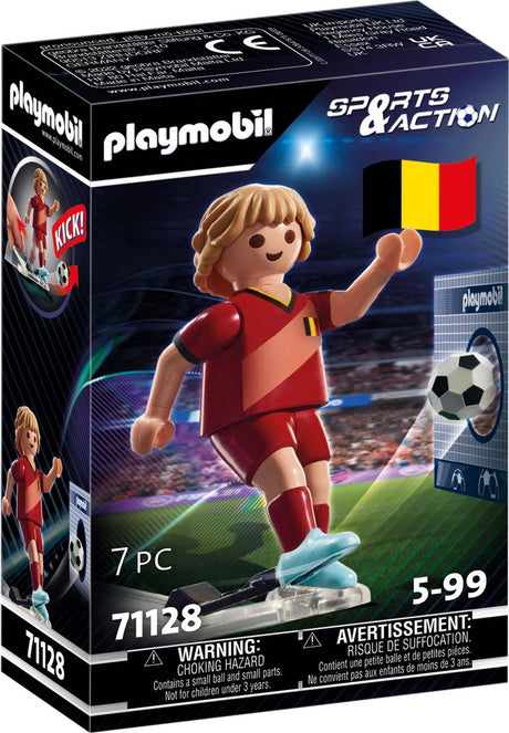 Playmobil Sport-Action-Fußballer Belgien - 71128