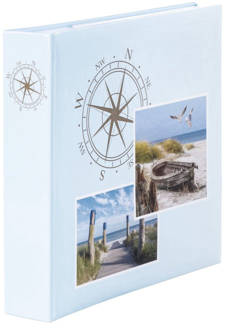 Hama Einsteckalbum - Kompass - 10x15 - 200 Seiten - Weiß