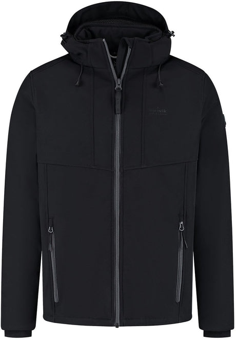 Kjelvik ted heren outdoorjas - zwart 3xl