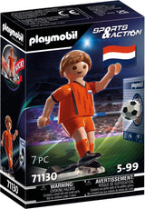 Playmobil sports action voetballer nederland - 71130