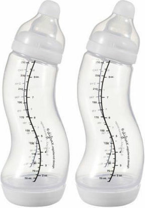Difrax baby fles small - 250 ml - 2 stuks