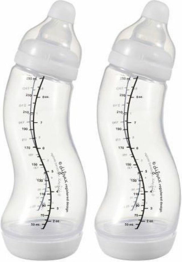 Difrax baby fles small - 250 ml - 2 stuks
