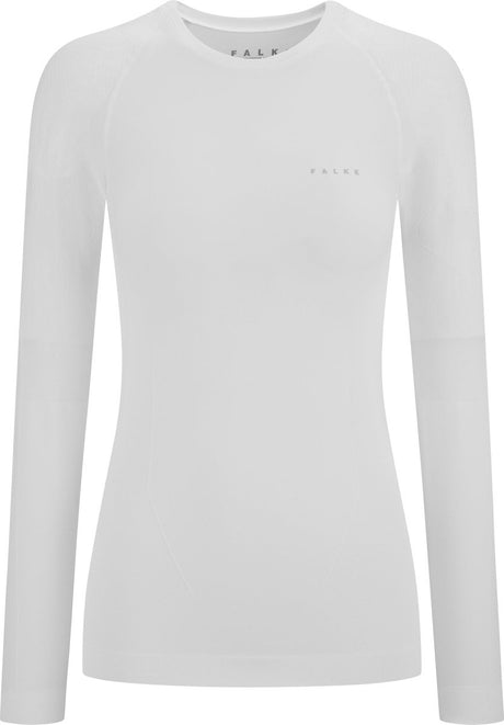 Falke warmes Langarmshirt, schnelltrocknendes Funktions-Langarmshirt für Damen, weiß - Größe XS