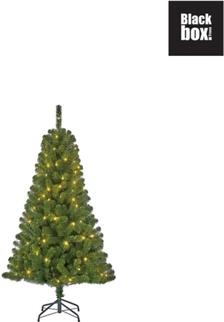 Black box charlton x-mas tree led green 160l tips 220 - h120xd76cm