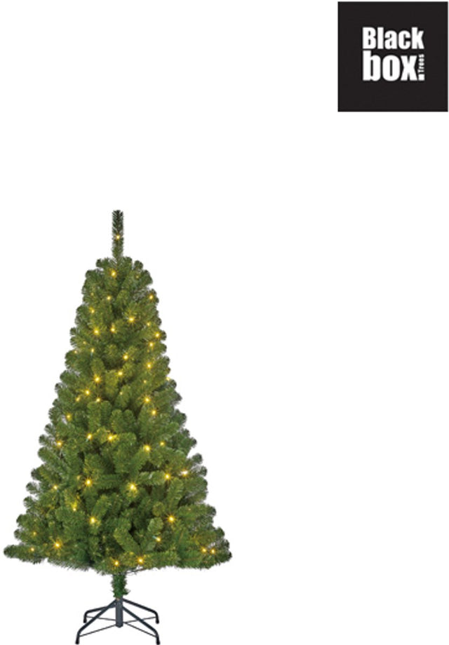 Black box charlton x-mas tree led green 160l tips 220 - h120xd76cm