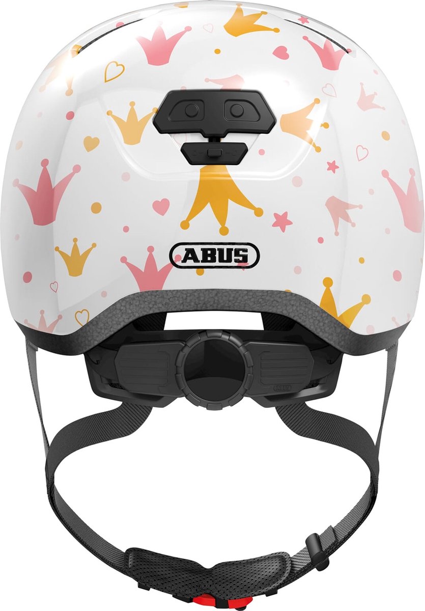 Abus Helm Skurb Kid White Crowns S 45-50 cm