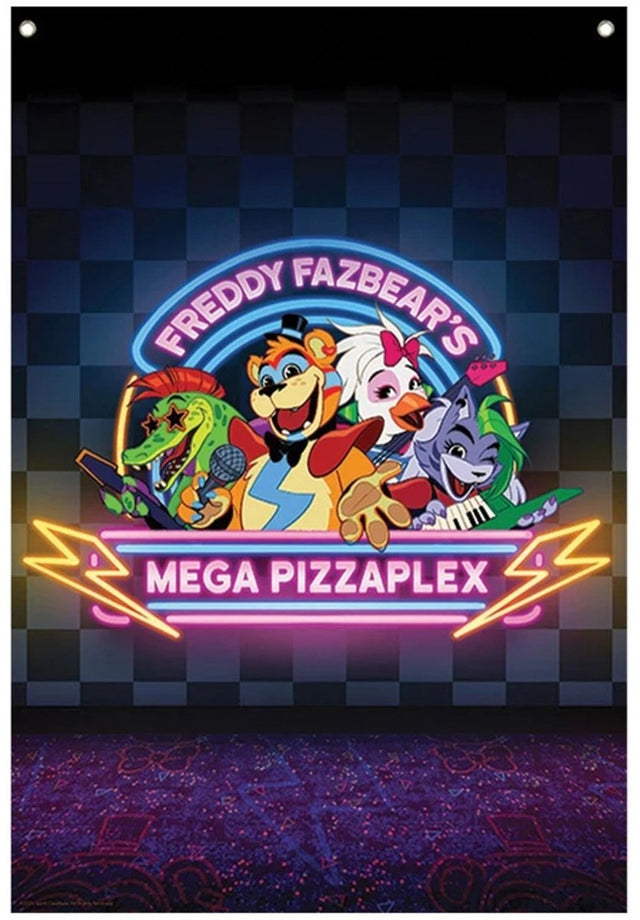 Fanattik Fünf Nächte bei Freddy's Wandbanner-Mega Pizzaplex (Verschiedenes) neu