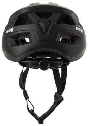 Agu attivo - fietshelm - in-mould helm - unisex - zwart - 54-58cm - 18 ventilatieopeningen - direct-dial systeem - gerecycled materiaal