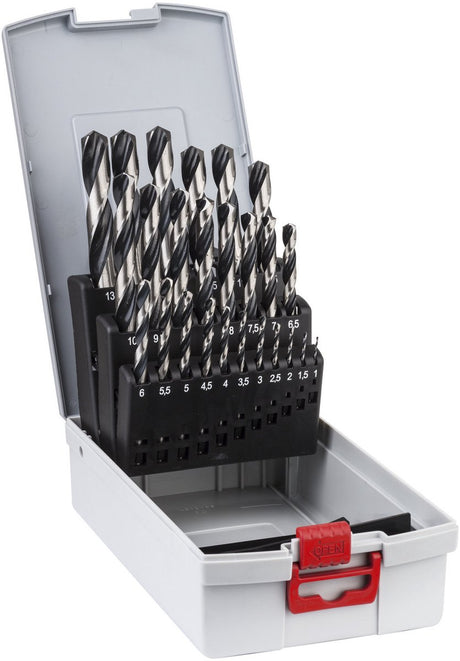 Bosch Zubehör Bosch HSS Pointteq Serie – Bohrer-Set – 25-teilig – Metallbohrer – schnelles und präzises Bohren
