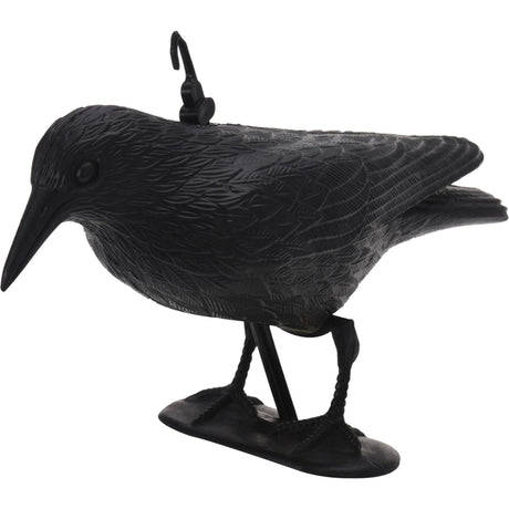 Pro Garten Rabe Vogelscheuche schwarz | 6 Stück