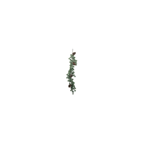 Country field countryfield guirlande pinus parviflora grijsgroen zijde 21,9x27,9x15,2cm