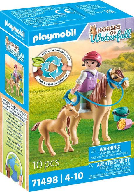 Playmobil 71498 Pferde oder Wasserfallkind mit Pony