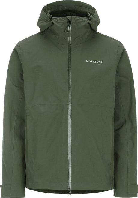 Didriksons trien usx jacket 2 heren outdoorjas - deep green s