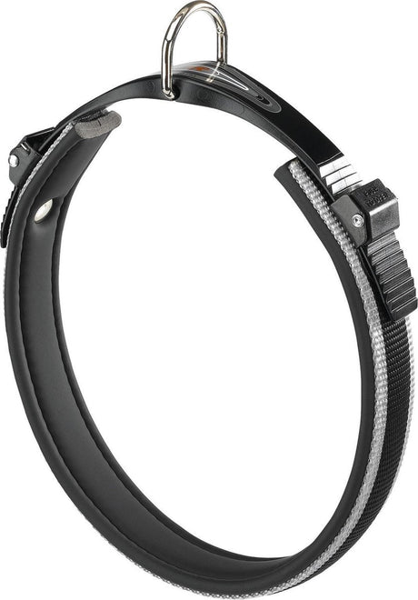 Ferplast Hundehalsband Ergocomfort 43 bis 51 cm schwarz grau