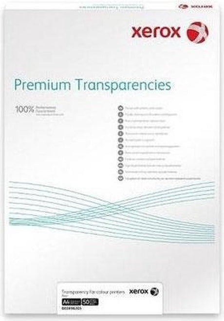 Xerox 003r98205 Druckfolie Folie transparent Laser A4 (210×297 mm) 50 Blatt