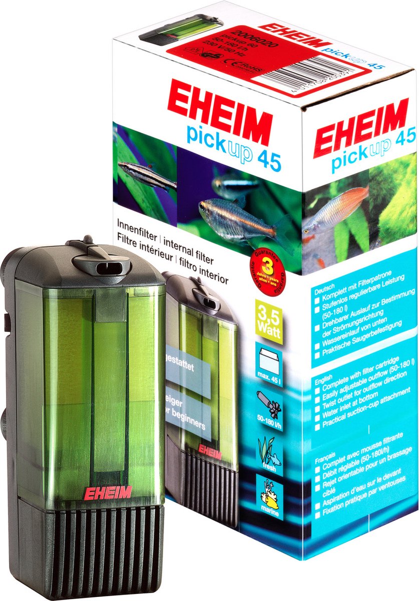 Eheim pickup 45 - aquariumfilter - tot 45 l
