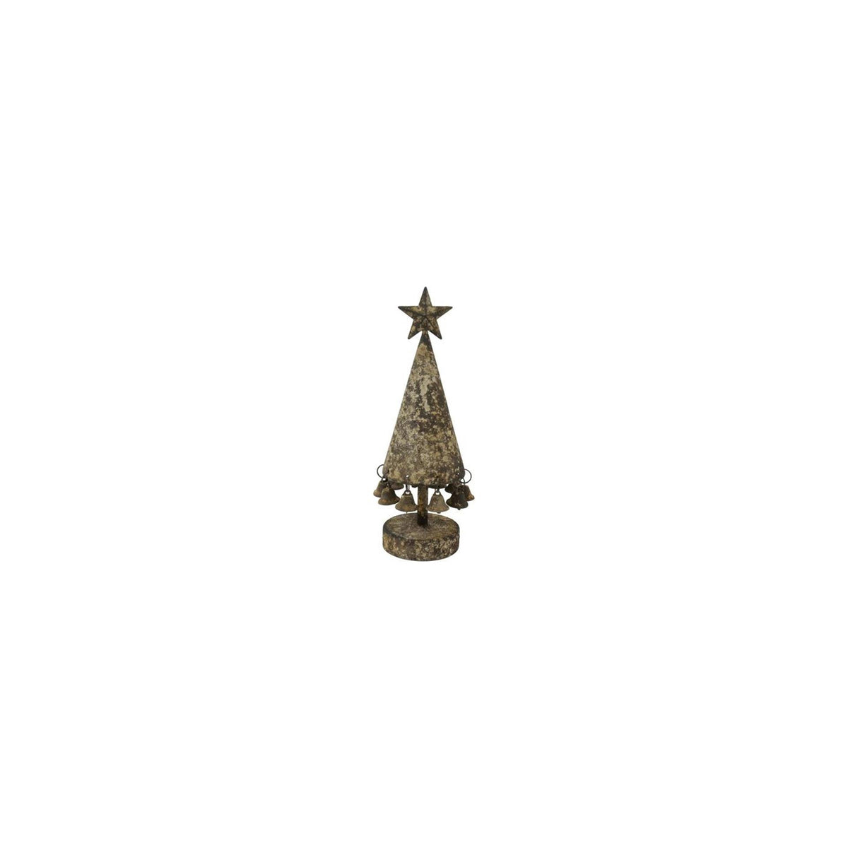 Countryfield kerstboom aspen roest metaal ø9,5x25cm