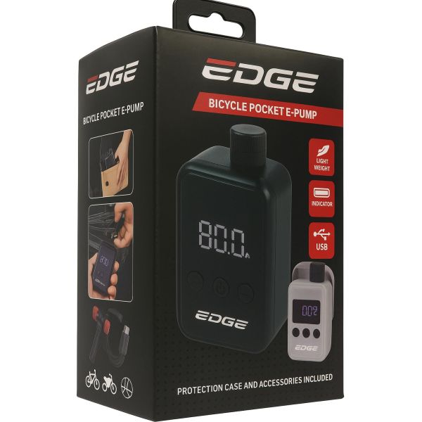 Elektrische Akku-Fahrradpumpe Edge Pro 1