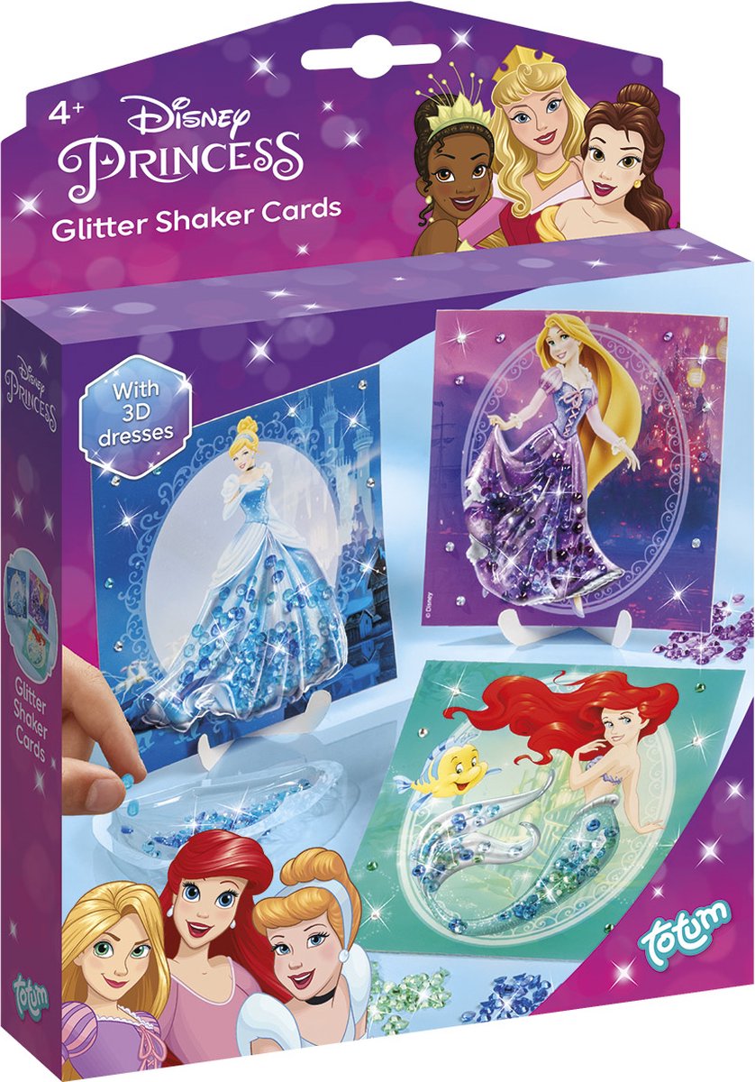 Totum Disney Princess – Glitzerstreuer zur Kartengestaltung