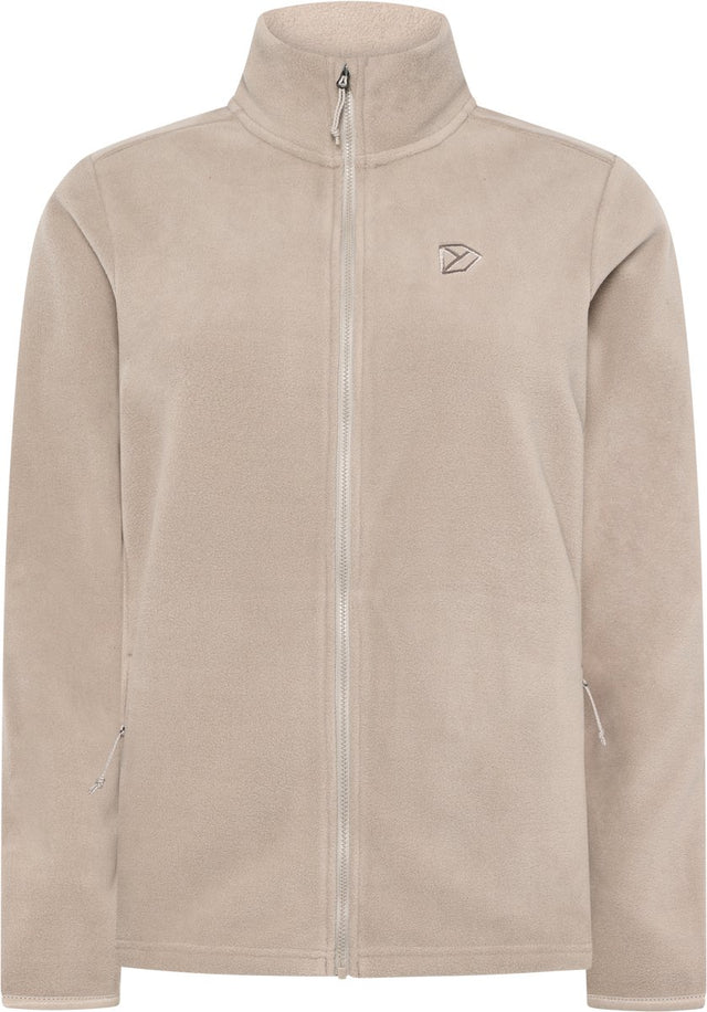 Didriksons Viona Wns FZ Outdoor-Pullover für Damen – Strandbeige