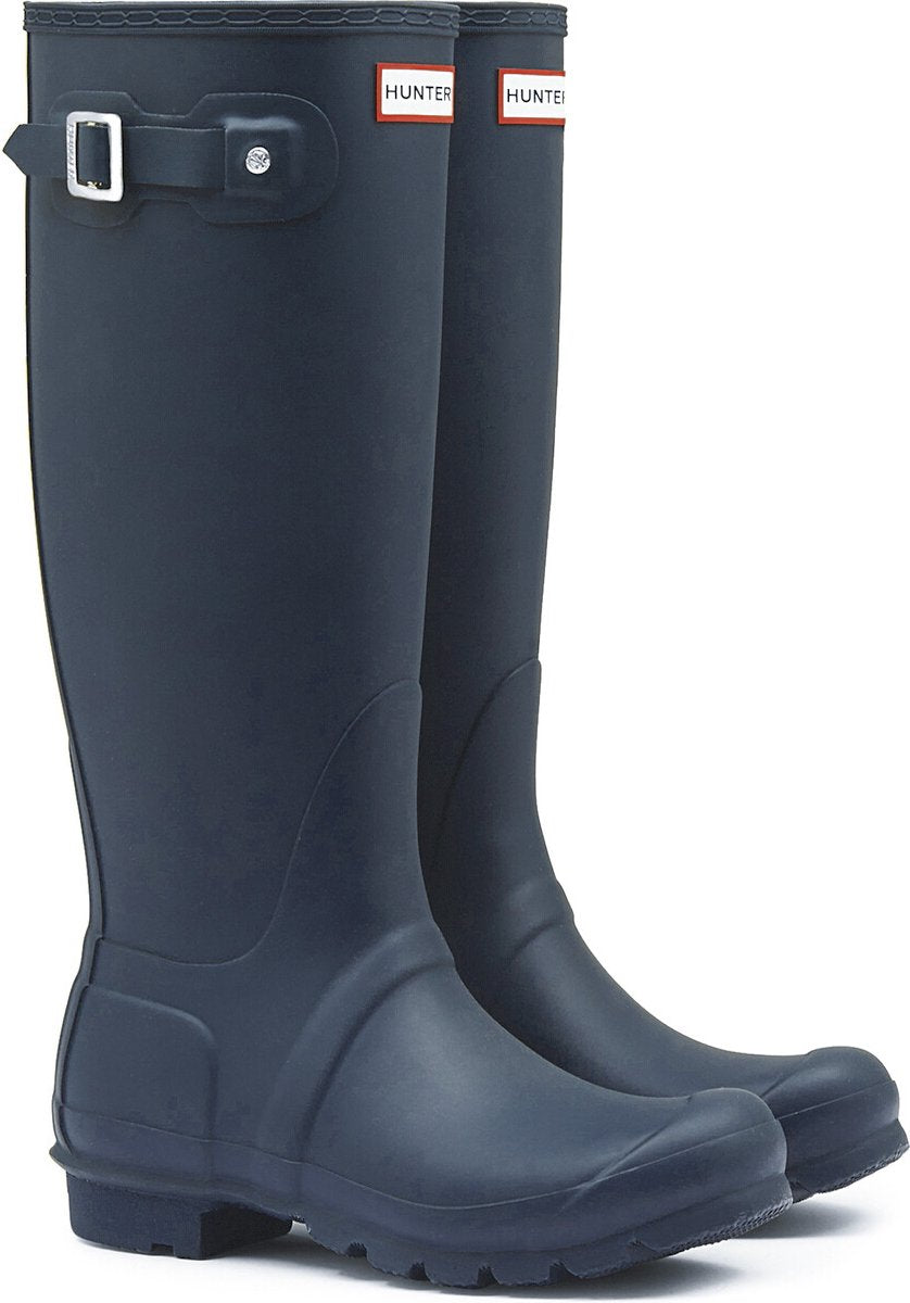 Hunter dames regenlaarzen womens original tall - blauw 42