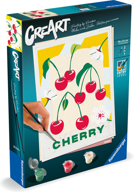Ravensburger Creart Malen nach Zahlen – Kirsche
