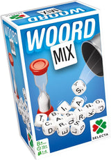 Taktik-Wortmix – Würfelspiel – Wortspiel – schnelles Sprachspiel mit Buchstabenwürfeln – lehrreich und spannend – Familienspiel – 1 bis 8 Spieler – ab 8 Jahren