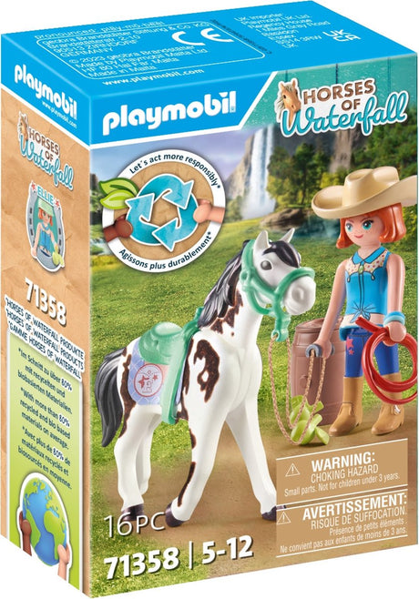 Playmobil Horses of Waterfall Ellie und Sawdust Spielset – 71358