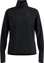Odlo essential thermal midlayer 1 2 zip dames - zwart - maat m