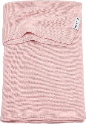 Meyco baby basic wiegdeken - soft pink - 75x100cm - 1.0 tog