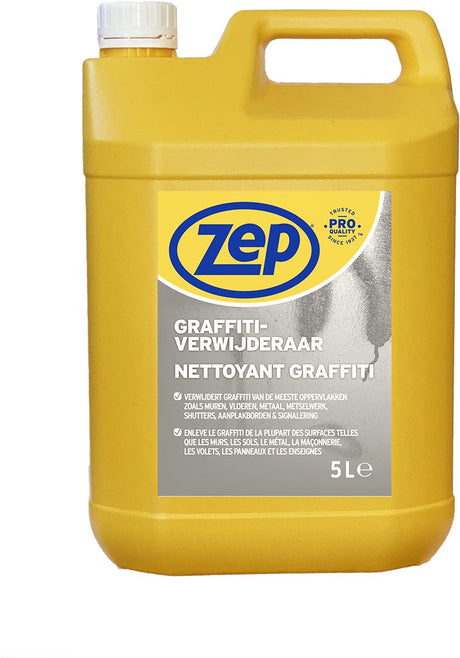 Zep 1070025 - Graffiti-Entferner 5l | 4 Stück