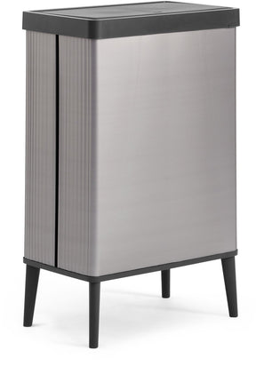 Curver verto high - prullenbak 54l - grijs - 44x27x69cm