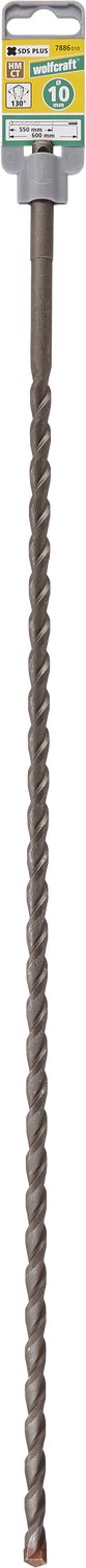 Wolfcraft - betonboor sds-plus - 10mm - 550mm lang - beton boor sds plus - 7886010