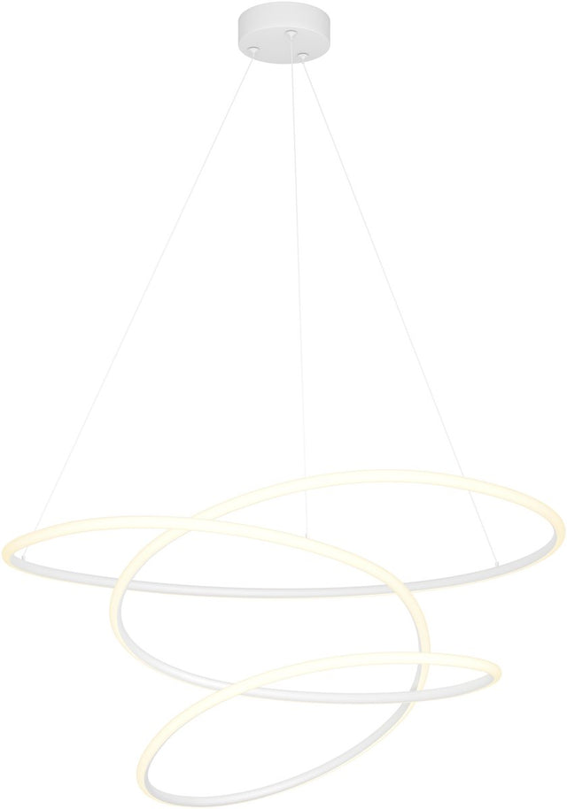 Eglo racale hanglamp - ø 78 cm - wit wit - instelbaar wit licht (warm, neutraal en daglicht)