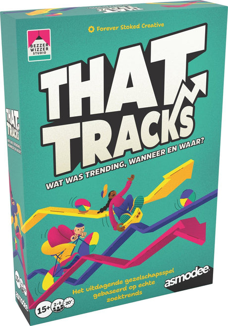 Asmodee that tracks - gezelschapsspel - trends kennis - partyspel