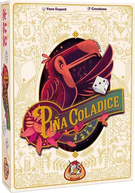 White goblin games - pina coladice - dobbelspel - 2 tot 4 spelers - gezelschapsspel - schud naar de lekkerste mocktails - veel interactie