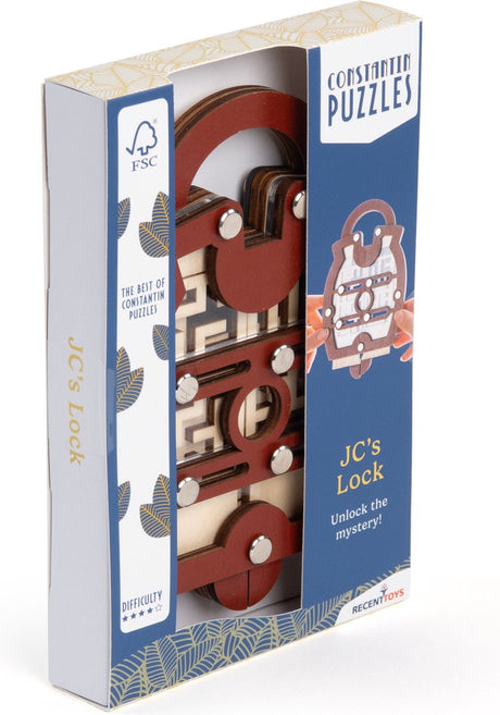 Aktuelles Spielzeug JCs Lock-Constantin-Gehirnpuzzle