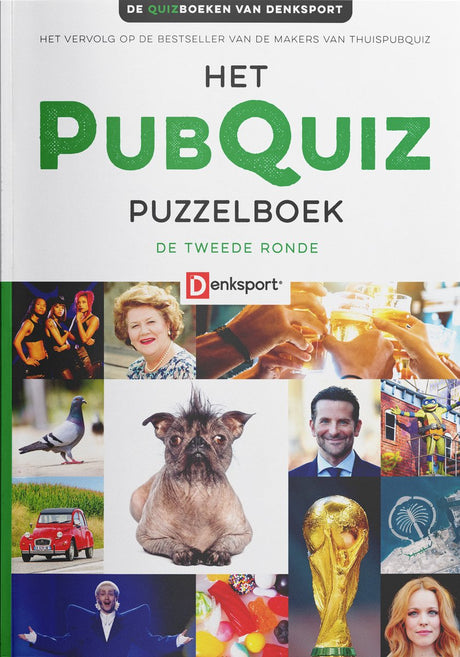 Denksport het pubquiz puzzelboek – de tweede ronde (175x 245x 12)