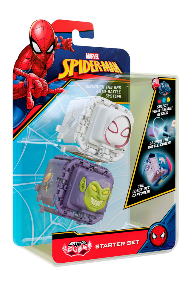 Boti Spiderman Battle Cube Gwen gegen Green Goblin