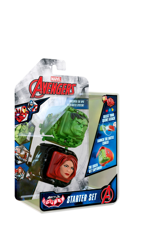 Marvel Avengers Battle Cube Hulk gegen schwarze Witwe