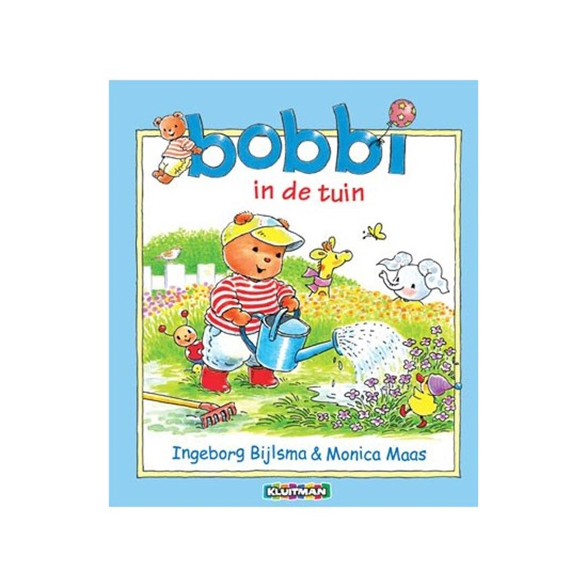 Verleger Kluitman Bobbi im Garten