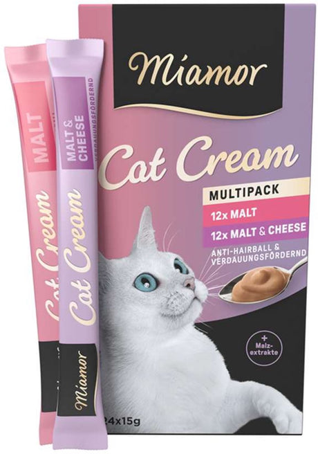 Miamor - Snack-Multipack 24x15g - Katzencreme