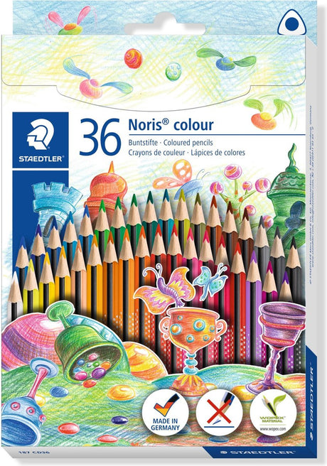 Staedtler noris color dreieckiger Buntstift - Set 36-tlg