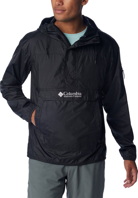 Columbia Challenger™ II Windbreaker Herren-Outdoorjacke – Schwarz