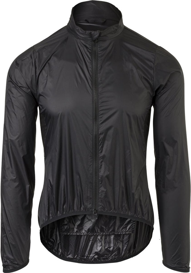 Agu wind fietsjack ii essential heren - zwart - xxl - winddicht - two-way rits