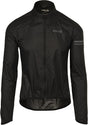 Agu essential - windjack - fietsjack - heren - zwart - xl - lichtgewicht - waterafstotend - reflecterend - opvouwbaar