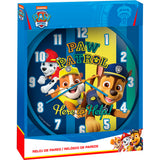 Paw Patrol Wanduhr 25 cm blau
