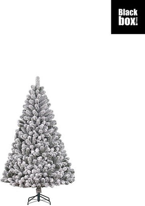 Black box charlton x-mas tree green frosted tips 220 - h120xd76cm