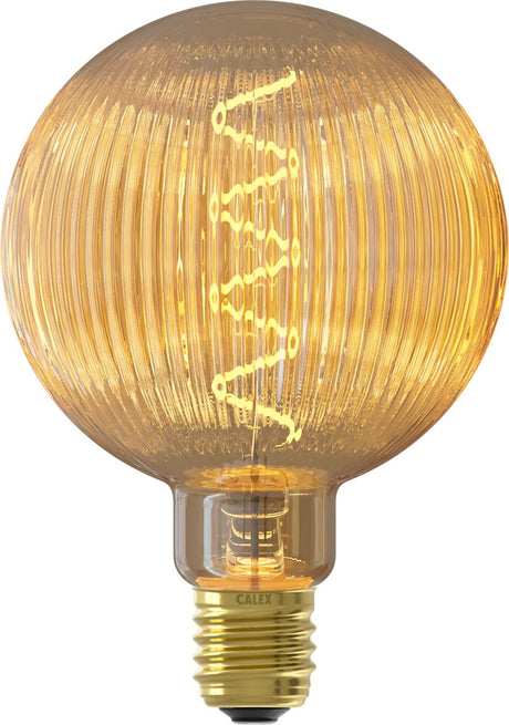 Calex Nantes Lampe – E27 – Glühfaden – Bernstein – Warmweiß – 4 W