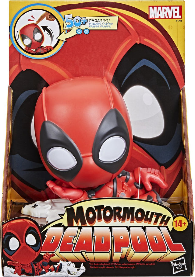 Hasbro Marvel elektronische Figur Motormouth Deadpool 13 cm Actionspielzeug